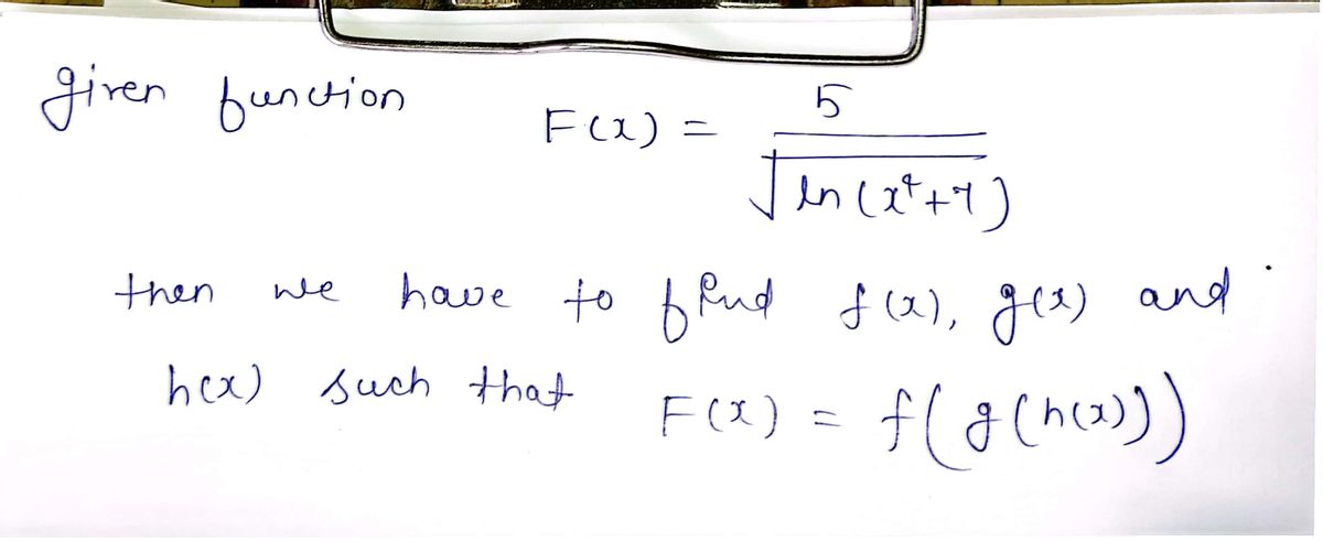 Calculus homework question answer, step 1, image 1